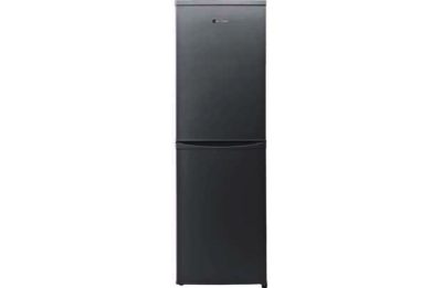 Hoover HVBS5162AK Tall Fridge Freezer - Silver/Ins/Del.